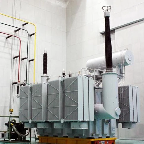 330kV oil-immersed three-phase double-winding unexcited voltage regulating power transformer factory
